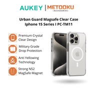 Aukey Case Premium Clear Airbag Magsafe Guard Additional Shockproof Anti-Scratch Wireless Charging S