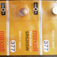 Maxwell Cell button battery Sr626sw/ 377A/AG4
