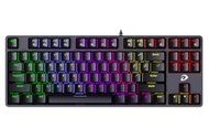 Bàn phím cơ Gaming DAREU EK87 - Black (MULTI-LED Blue/ Brown/ Red D switch)