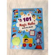 101 MAGIC MATH ACTIVITY BOOK full of awesome and mindful activities/buku aktiviti matematik