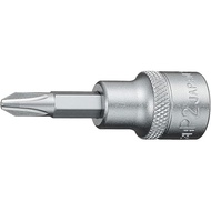 TONE Driver Bit Socket HP3H-P2 Drive 9.5mm 3/8 " No.2