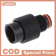 null New HPA Regulator Valve Saver On/Off G1/2-14 Thread Pneumatic Control Connector Adaptor null