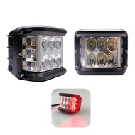 4"LED Work Light  2x Dual Side Shooter Led light 45W Led Pod Off Road Flashing Light For Car Truck P