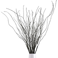 10Pcs 30.7" Curly Willow Branches, Artificial Flowers Twigs Decorative Sticks Stem, Dry Bendable Tre