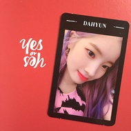 TWICE Dahyun Yes Or Yes Official Photocard