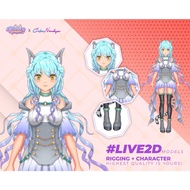 VTuber Live2D Model: Solution for Professional Streaming, Quality Live2D Model, VTuber Character Des