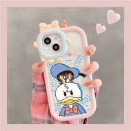 Casing HP OPPO Reno 8 Reno 7Z Reno 8Z Reno 7 Lite Reno 8 Lite F21 Pro F21s Pro A96 5G Case Cover HP Cartoon Donal Duck Pattern Small Monster Mobile Phone Protective Case Casing Clear Soft Transparent Silicone Softcase