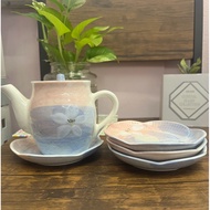 Set Of 5 Cups And Saucers