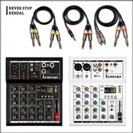 MIXER 4 CHANNEL PLUS CABLE