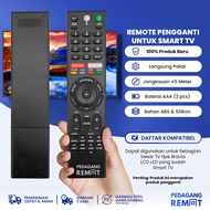 REMOT REMOTE TV SONY BRAVIA LCD LED SMART TV RMF-TX300U RMF-TX300P -Bhre Cakra
