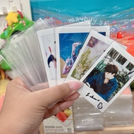 [Express Delivery] Glass Bag Clear Envelope Add A Picture Suitable For Fuji Instax Photos