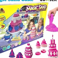 Educational toys for children magic sand birthday cake magic sand creation without stop