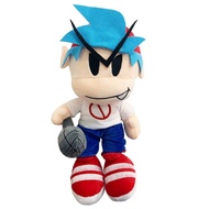 New 25cm Friday Night Funkin Plush Toy Friday Night Funkin Boyfriend Spooky Month Skid and Pump Soft