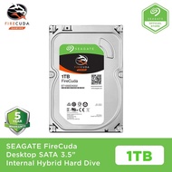 ร้อนแรงในตลาด! Seagate FireCuda 2TB / 1TB 3.5 SSHD ฮาร์ดไดรฟ์ภายในแบบไฮบริด SATA 7200RPM ฮาร์ดดิสก์ไดรฟ์ภายใน