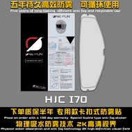Pinlock สำหรับ HJC Rpha11 I70 I10 C70 F70 1234โจ๊กเกอร์หมวกกันน็อคฟิล์มพินล็อคป้องกันหมอกสติ๊กเกอร์ต