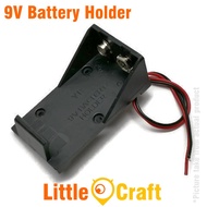 9V Battery Holder With Cable