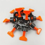 Tile leveler, floor tile and wall tile leveler, replaceable steel needle, reusable leveler for floor