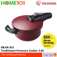 Iris Ohyama Traditional Pressure Cooker 3.0L NKAR-3LS