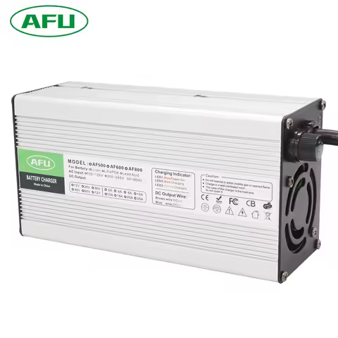 84V 6A Charger Smart Aluminum Case Is Suitable For 20S 74V Lithium Ion Battery Fast Charger