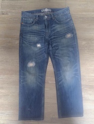 中古BIG JOHN GLHEART DENIM CRAFT 牛仔褲 size32