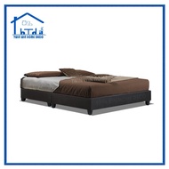Twin Win EQUINOX Waterproof PVC Divan King Size Bed base - Dark Brown
