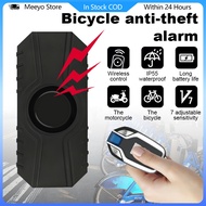 Anti-Theft Motorcycle Bicycle Alarm Waterproof Wireless Alarm Lock Security Alarm With Remote Alarm 
