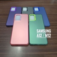 SOFTCASE IMD MATTE HYBRID SAMSUNG A12 / M12 / CASING SAMSUNG A12 / M12