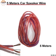 Car Speaker Wire 18GA 5 Meter Speakers Cable Audio Wiring Persona New Saga BLM FLX Wira Waja Myvi Vi