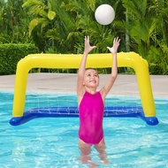 BESTWAY Permainan Dalam Air Tiang Gol Terapung Bola Sepak Air Bola Baling Inflatable Pool Games Goal Post In Swim Water