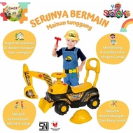 SG TOYS MPS 770 Excavator Truck Toy Beko/ Truck Ride On MPS770