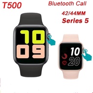 T500 Smart Watch Bluetooth Call Fitness Tracker Heart Rate Full Touch Smartwatch Men Women Music Control Sport Watch