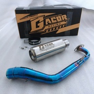 KNALPOT RACING GACOR/UNTUK ALL MATIC/KNALPOT AEROX/KNALPOT RACING BEAT/KNALPOT NMAX/KNALPOT RACING M