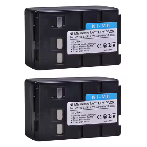 4000mAh Rechargeable Ni-MH Battery For Panasonic HHR-V212 P-V212 VW-VBS20E VW-VBS10E VSB0200 P-V211 