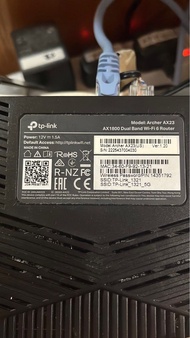 TPLINK Archer AX23 AX1800 雙頻Wifi6 Router
