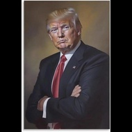 Kanvas Perkataan Inspirasi Donald Trump, Seni Dinding Potret Poster untuk Hiasan Bilik Tidur dan Rua