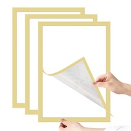 【 Ai HOME】Set of 3 Magnetic Photo Frames A3 A4 A5 Size Staple Free Soft Magnetic Wall Gallery Photo
