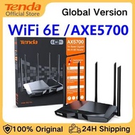 Tenda AXE5700 Wi-Fi 6E Router RX27 Pro Tri-Band Gigabit Wifi Mesh Router Wireless Wide Coverage New 