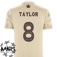 Ajax 22/23 Stadium Third Jersey + Taylor Nameset & Eredivisie Sponsor