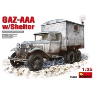 [MiniArt] 1/35 GAZ-AAA w/Shelter [MI 35183]