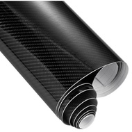 Karlor Car 5D Carbon Fiber Multifunction Vinyl Car Sticker 152 x 9.5 CM - TAA749