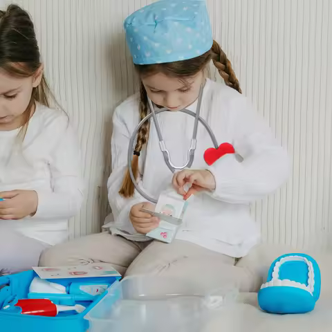 Stethoscope for Toddlers Realistic Medical Plaything Child Safe Materials Imaginative Role Play Scie