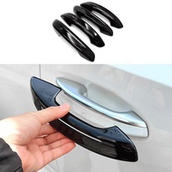 Black Outside Door Handle Cover Trim Fit For Cadillac CT5 CT5-V Luxury 2020-2024