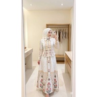 ANR GAMIS BANDUNG - Evelyn Skirt Set Anti-UV SabrinaWanita - Nursing-Friendly Skirt & Top Set