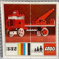 LEGO 樂高 332 牽引車 托運卡車 古董 二手 1967年 絕版 classic