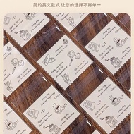 Straw Straw bag Bread packaging bag Baking bag Transparent Scom Food Ziplock bag Small Biscuit Cake 