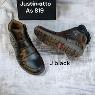 JUSTIN OTTO MEN'S GENUINE LEATHER SHOES AS-819