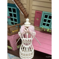 Pearl necklace with fur trim azone Good accessories bjd6Small cloth dolls