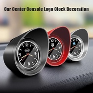 Hiasan Jam Logo Konsol Pusat Dalaman ABS Kereta Untuk Aksesori Jeep BMW Audi Mercedes Benz Volkswage