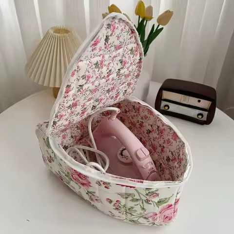 Portable Iron Storage Case with Zipper Handle Iron Protective Cover Stylish Portable Steam Iron Bag 