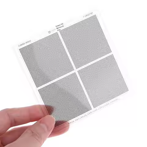 Universal Solder Mask Stencil for PCB Repair, 0.4-1.0mm Pitch Solder Mask Patch for Pad and Trace Re